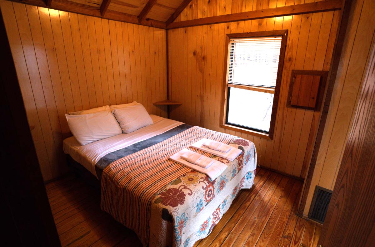 Large Cabin Bedroom
