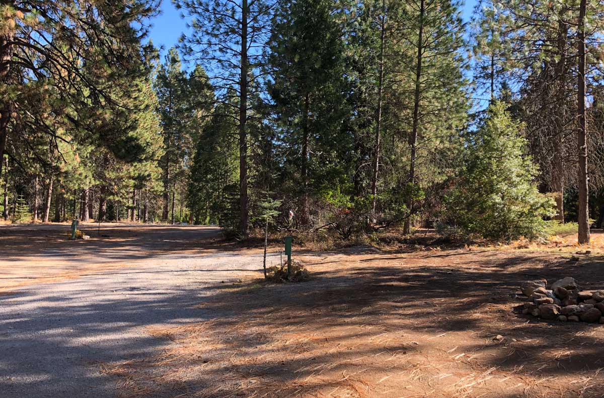 water and electric rv site
